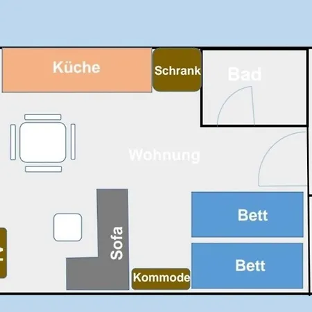 Kleine Kajuete 42 Appartamento *